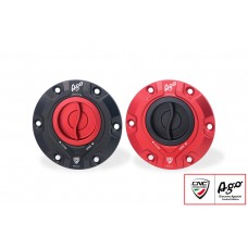 CNC Racing GIACOMO AGOSTINI Limited Edition 'GEAR' Aluminum Gas Cap for MV 3 cylinder Models